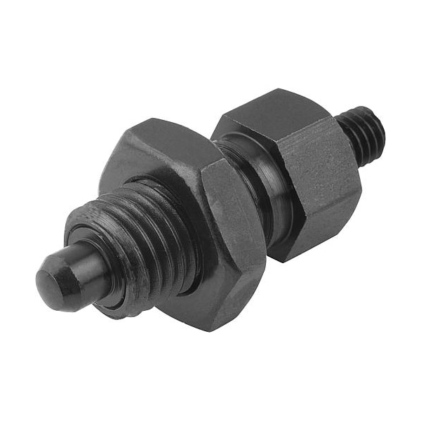 Indexing Plungers threaded pin, Style F, inch
